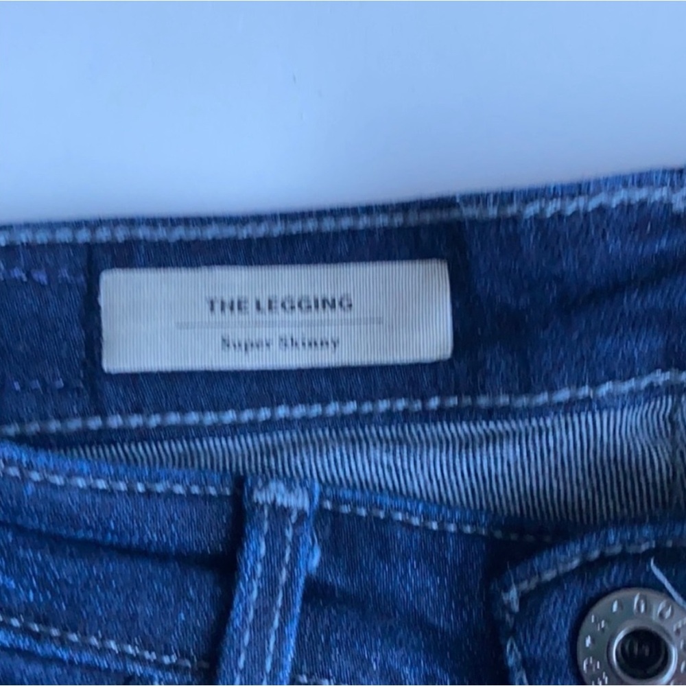 AG Adriano Goldschmied The Legging Super Skinny Dark Wash Jeans Size 26 - Picture 6 of 9